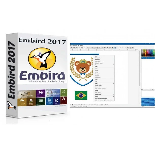 Embird 2017 em Português Completo - Imagem 2