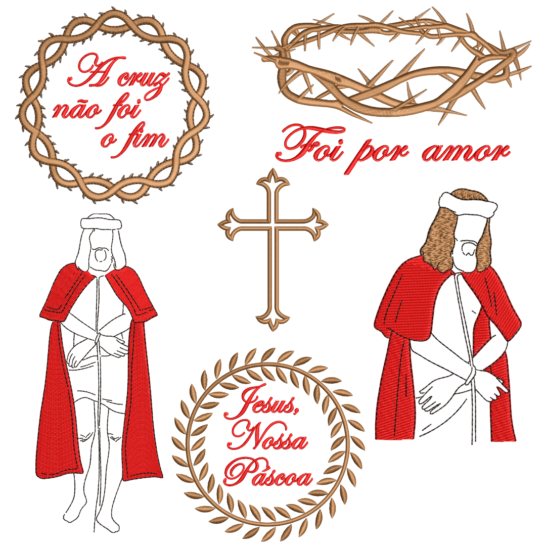 Pacote de Matrizes Páscoa Cristã